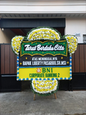 Papan Bunga Duka di Pinang Raya