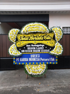 Papan Bunga Duka di Pinang Raya