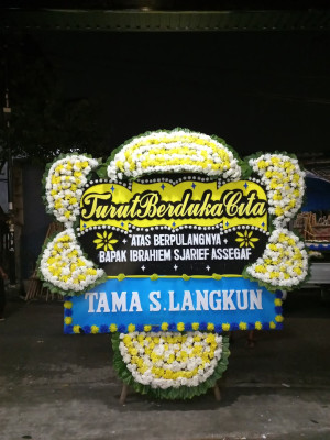 Papan Bunga Duka di Pinang Raya