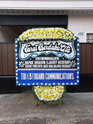 Papan Bunga Duka di Pinang Raya